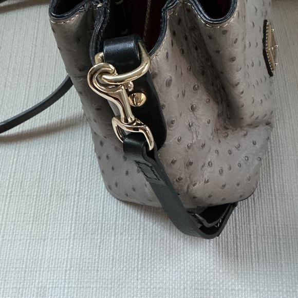 Dooney & Bourke Black and Gray Satchel - Picture 3 of 11